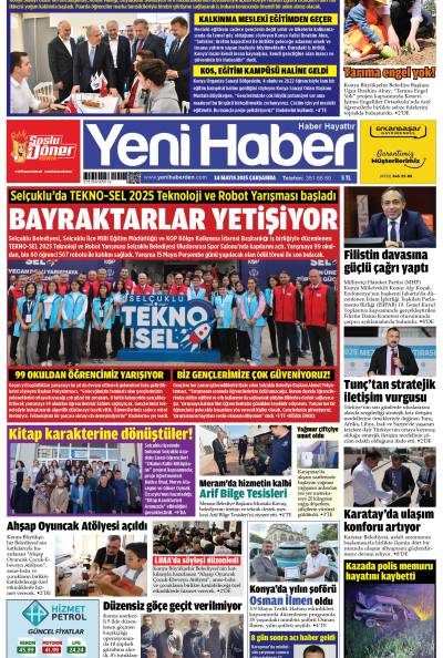 14 Mayıs 2025 Çarşamba