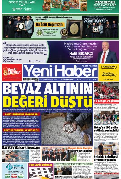 20 Mayıs 2025 Salı