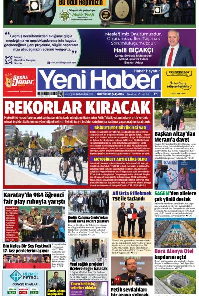 21 Mayıs 2025 Çarşamba