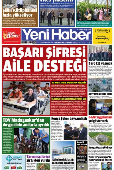 11 Haziran 2025 Çarşamba