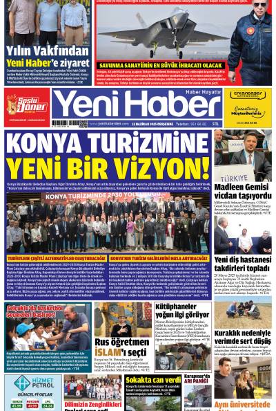 12 Haziran 2025 Perşembe