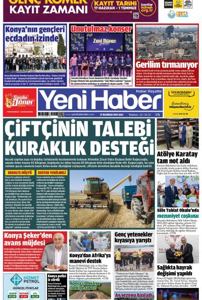 17 Haziran 2025 Salı