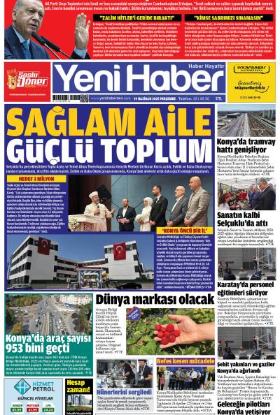 19 Haziran 2025 Perşembe