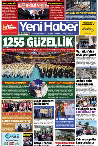 20 Haziran 2025 Cuma