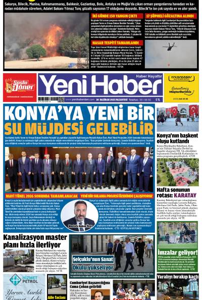 30 Haziran 2025 Pazartesi