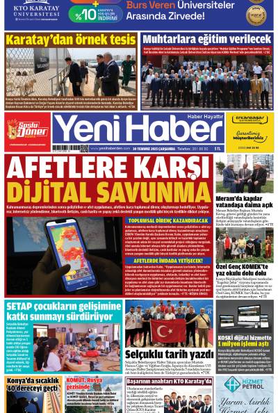 30 Temmuz 2025 Çarşamba
