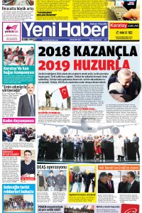 01 Ocak 2019 Salı