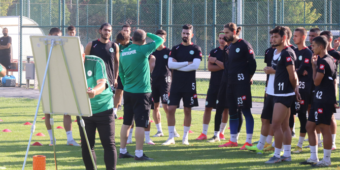 1922 Konyaspor İstanbul'da kampta