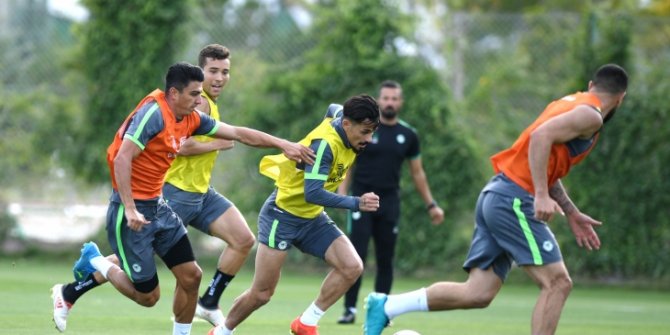 Konyaspor'da Giresunspor maçı hazırlıkları