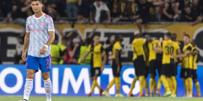 Manchester United'a soğuk duş