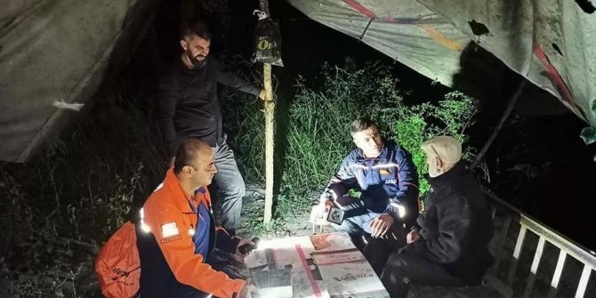 Kayıp ihbarı ekipleri harekete geçirmişti, kulübede bulundu