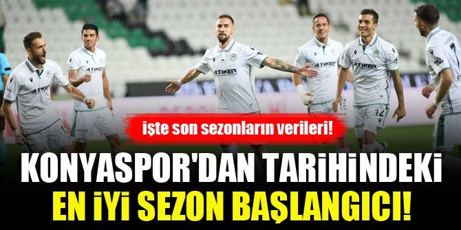 Konyaspor'dan tarihindeki en iyi sezon başlangıcı! İşte son sezonların verileri!