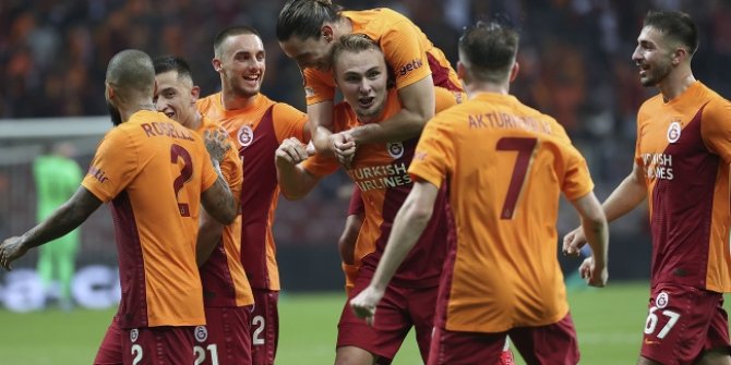 Galatasaray'dan tek gollü galibiyet