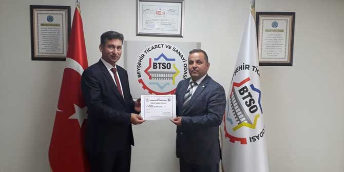 Beyşehir TSO'dan eğitime destek