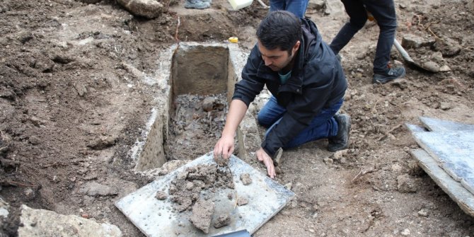 Yol çalışmasında ‘tarihi kalıntı’ heyecanı