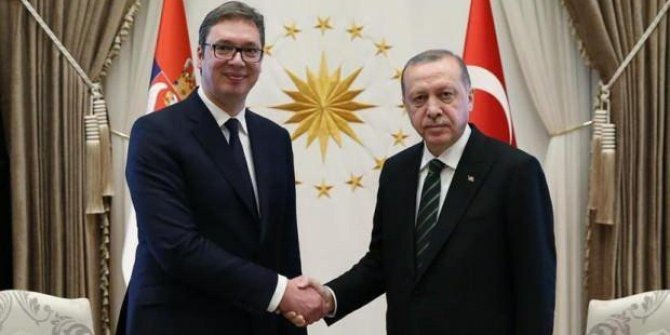 Erdoğan, Sırbistan Cumhurbaşkanı ile görüştü
