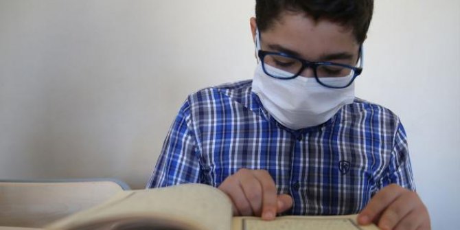 8 ayda hafız olan Bilal'in hedefi Türkiye birincisi olmak