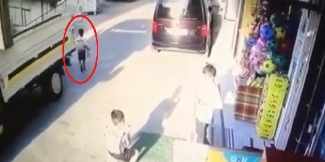 Kamyonetin altına kalan Ali, yaralandı
