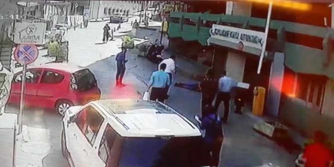Dengesini kaybeden adam 3. kattan böyle düştü