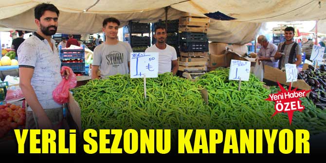 Yerli sezonu kapanıyor