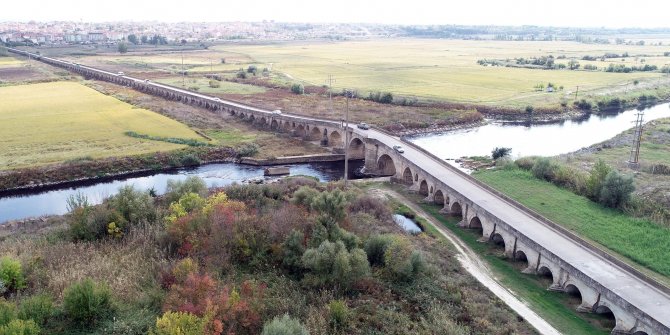 Tarihi Uzunköprü, trafiği kapatılıp restorasyona alındı