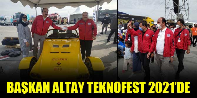 Başkan Altay Teknofest 2021’de