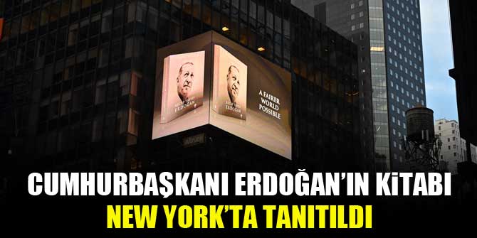 Cumhurbaşkanı Erdoğan’ın “Daha Adil Bir Dünya Mümkün” kitabı New York’ta tanıtıldı