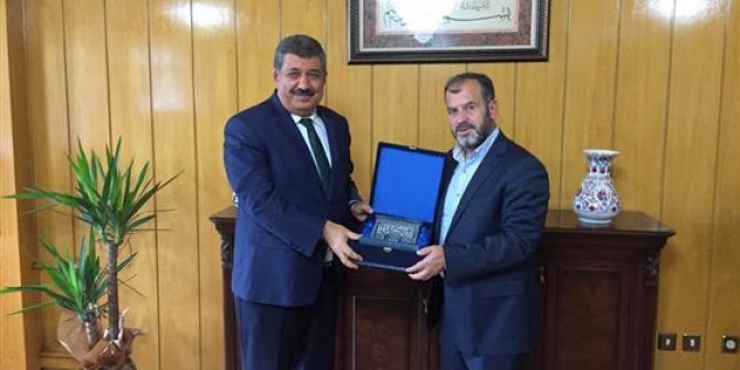 Rektör Sade’den Öge’ye ziyaret