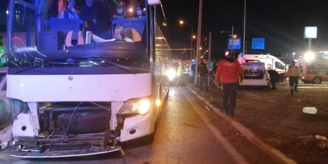 Trafik kazası: 3 yaralı