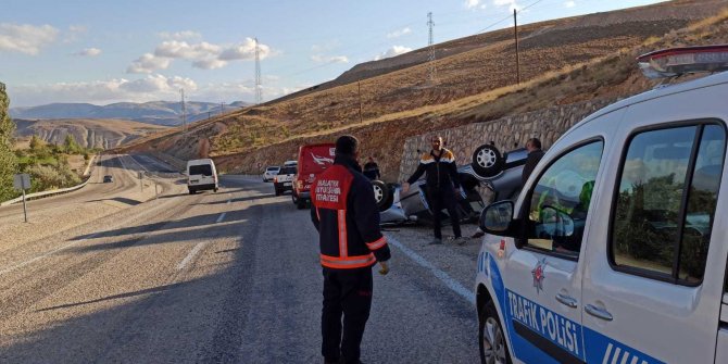 Malatya’da trafik kazası: 3 yaralı
