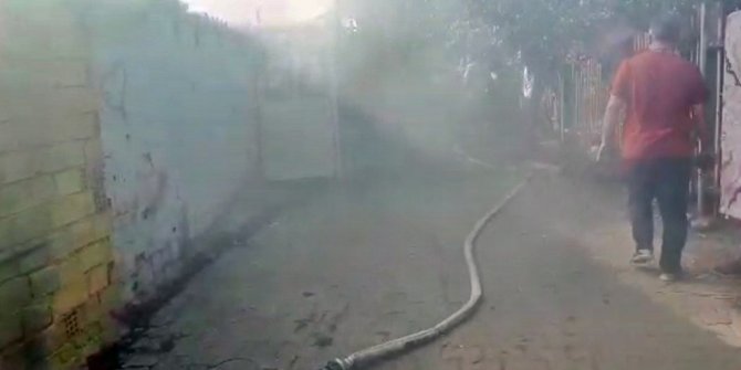 Aydın’da ev yangını korkuttu