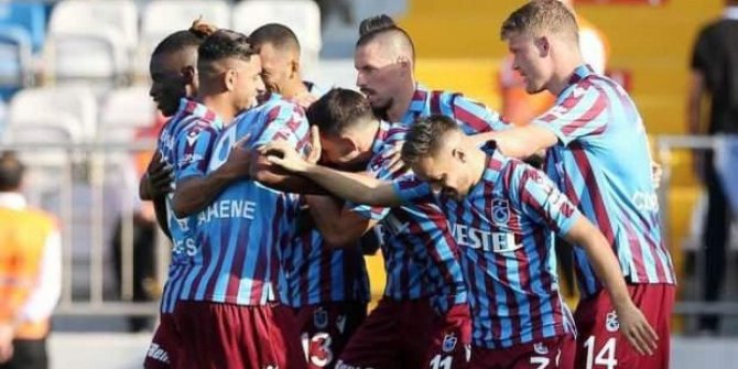 Trabzonspor'da 5 eksik 1 şüpheli