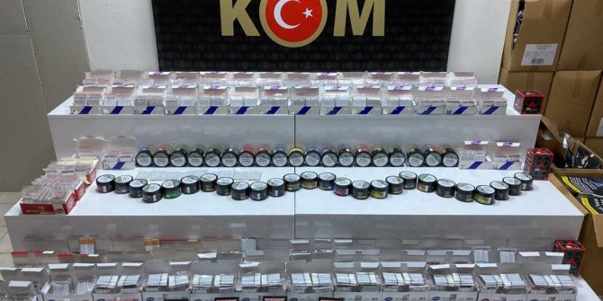 14 bin 600 adet dolu makaron ele geçirildi