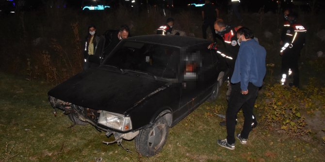 Havaya ateş açıp polisten kaçtı, kaza yapıp öldü