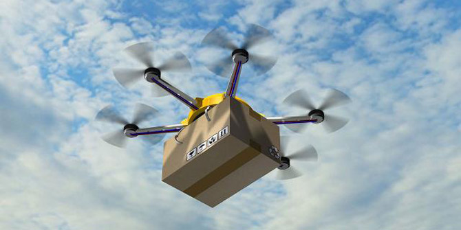 Nakil için ilk kez drone ile akciğer taşındı