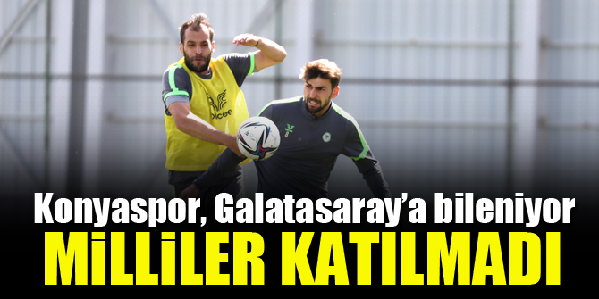Konyaspor, Galatasaray maçına hazırlanıyor