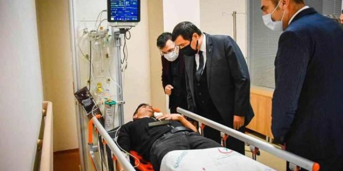 Vali Çakır, kazada yaralanan 12 polisin son durumunu açıkladı