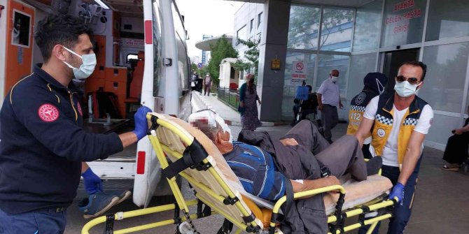 Mısır ayıklama makinesi hastanelik etti