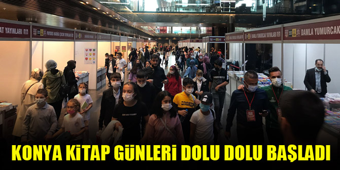 Konya Kitap Günleri dolu dolu başladı