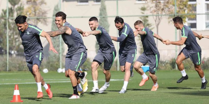 Konyaspor, Galatasaray maçı hazırlıklarına devam ediyor