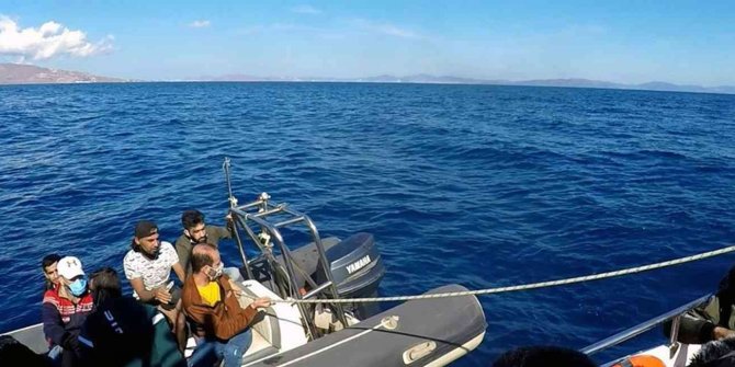 Datça’da 328 düzensiz göçmen kurtarıldı