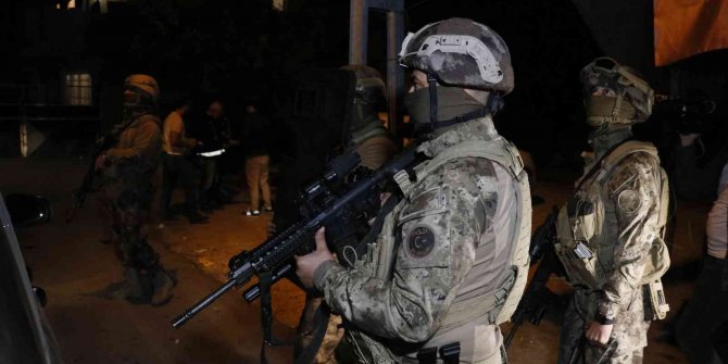 Adana’da “Cono Aşiretine” operasyon: Çok sayıda gözaltı var