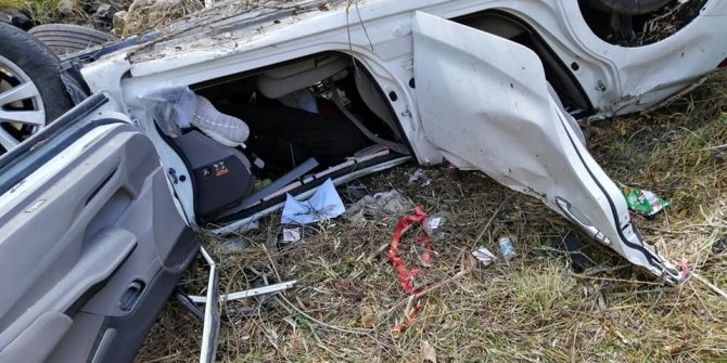 Dere yatağına uçan otomobildeki 2 kişi ölü bulundu