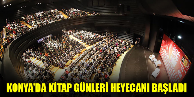 Konya’da Kitap Günleri Heyecanı Başladı
