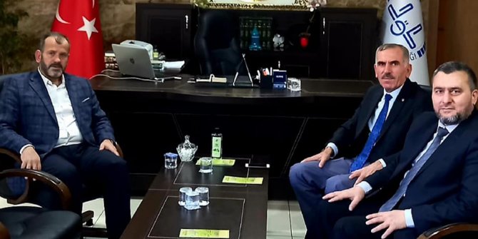 Ali Öge ve Selçuklu müftüsü Derin Karapınar'da