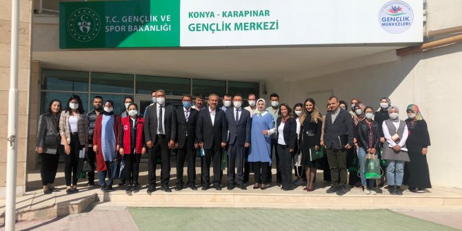 Yeşilay Konya ilçelerde çalışmalarını sürdürüyor