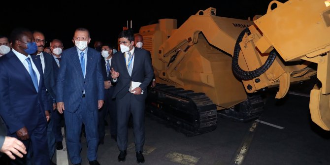 Togo’ya 2 adet mayın temizleme aracı teslim edildi
