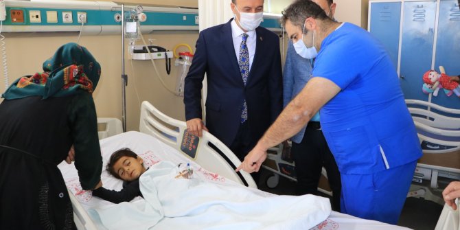 Minik Nure, hayati tehlikeyi atlattı