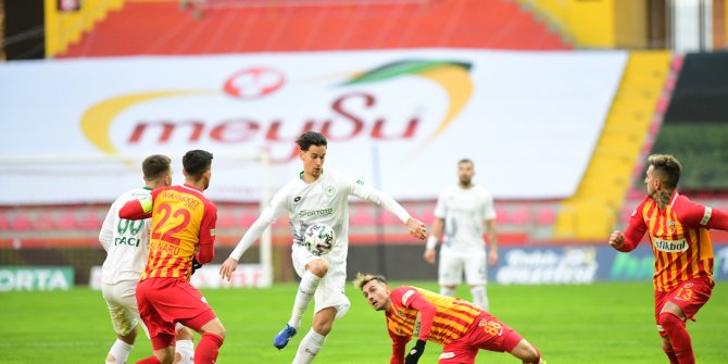 Konyaspor, Kayserispor ile 27. randevuda
