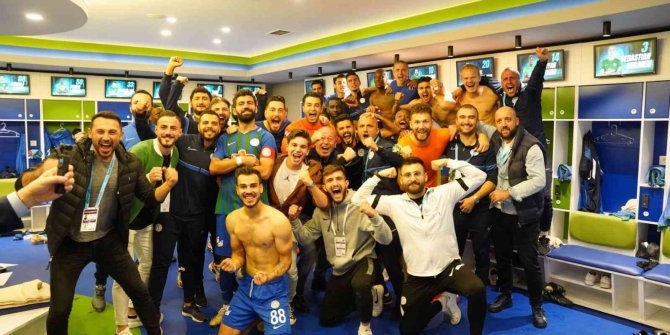 Çaykur Rizespor’dan sezonun ilk galibiyet pozu
